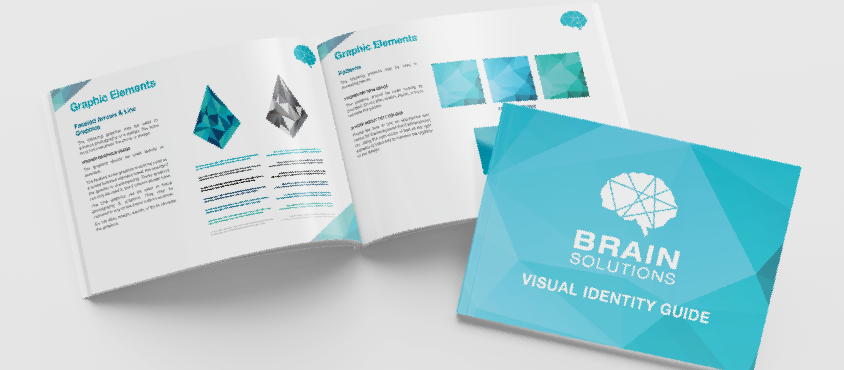 nine10 portfolio project brain solutions visual identity header image