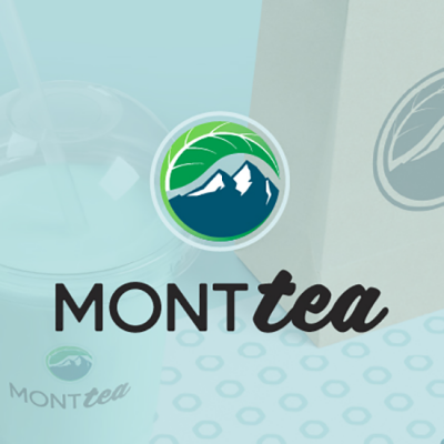 MONTtea Logo Design